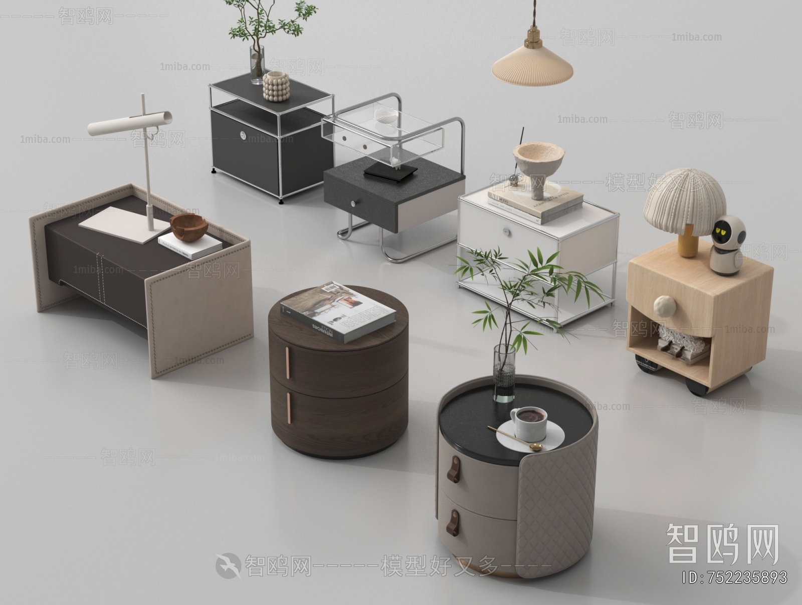 Modern Bedside Cupboard