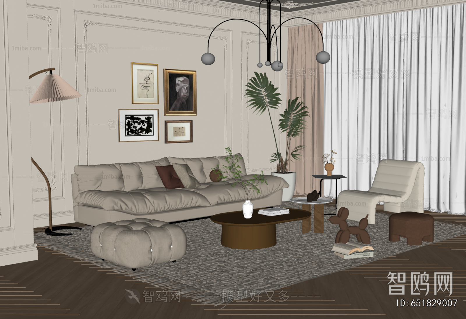 French Style A Living Room