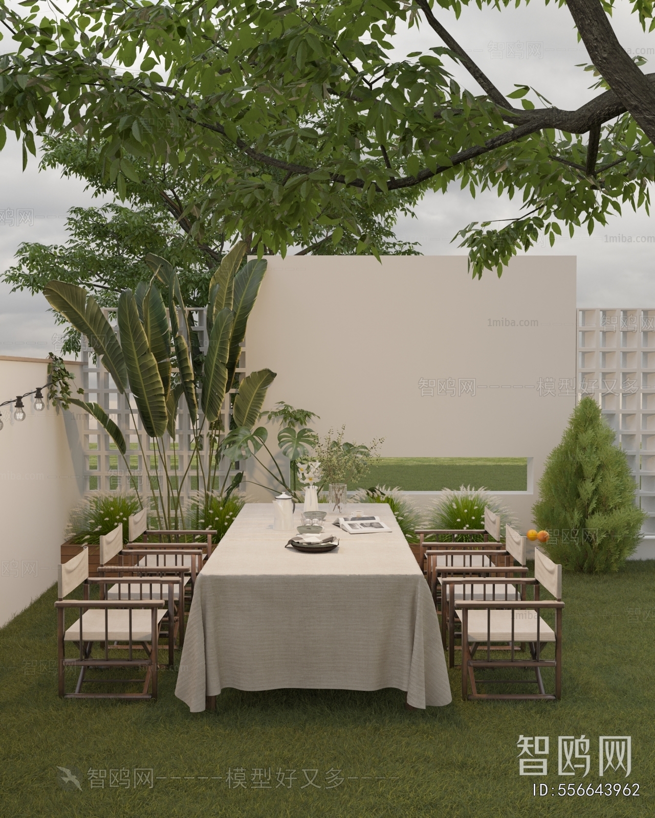 Modern Courtyard/landscape