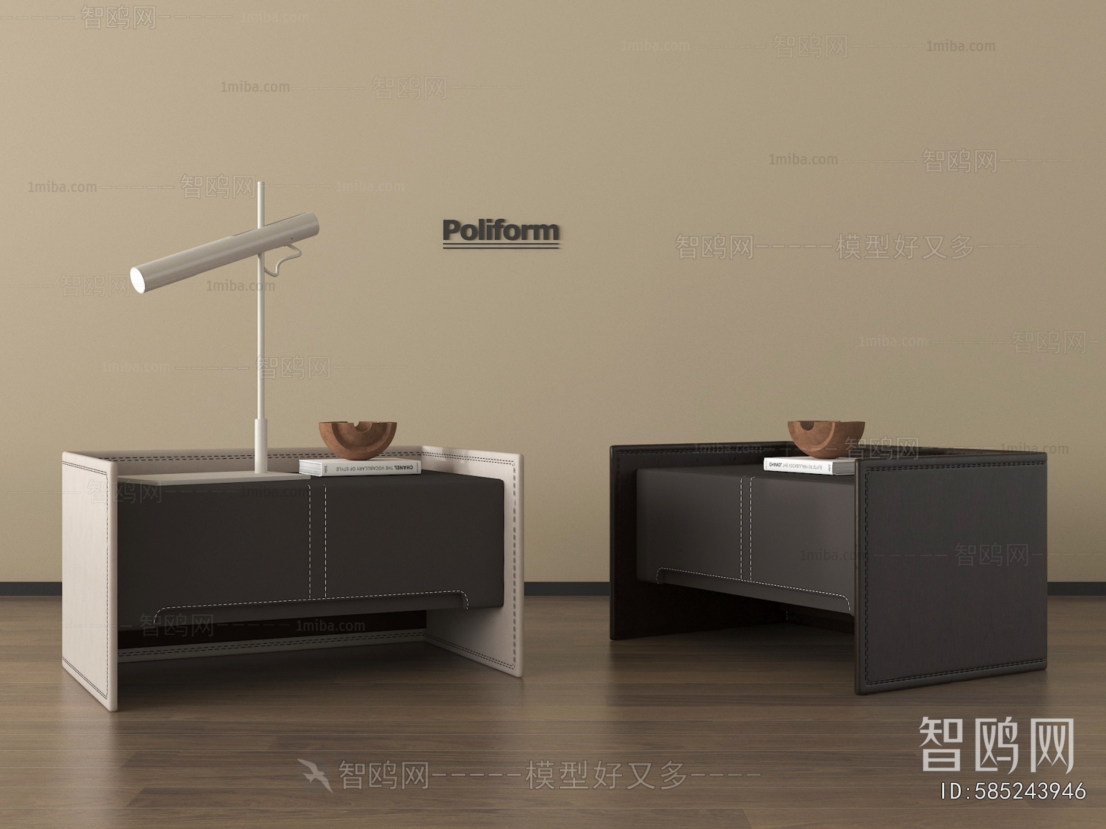 Modern Bedside Cupboard