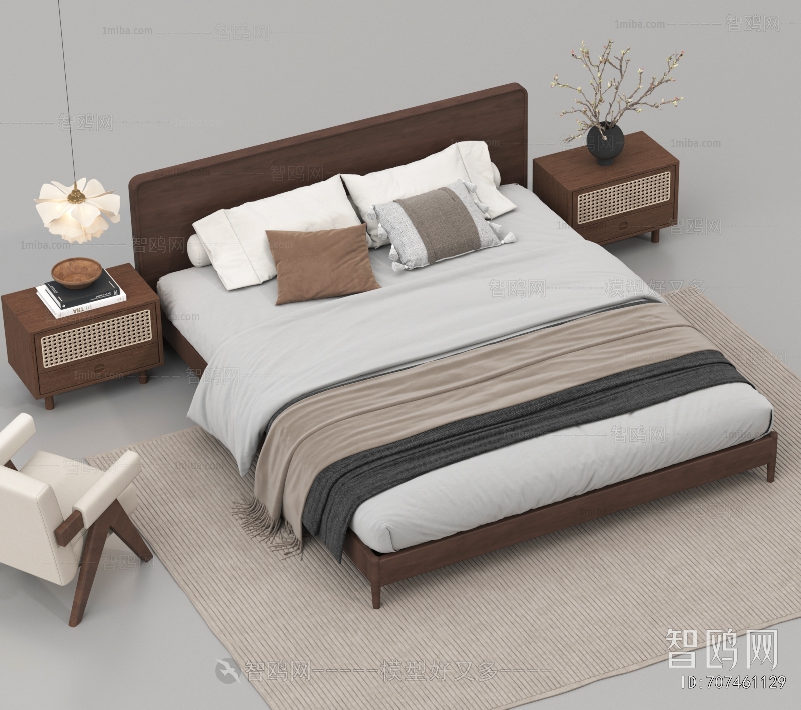 Modern Double Bed