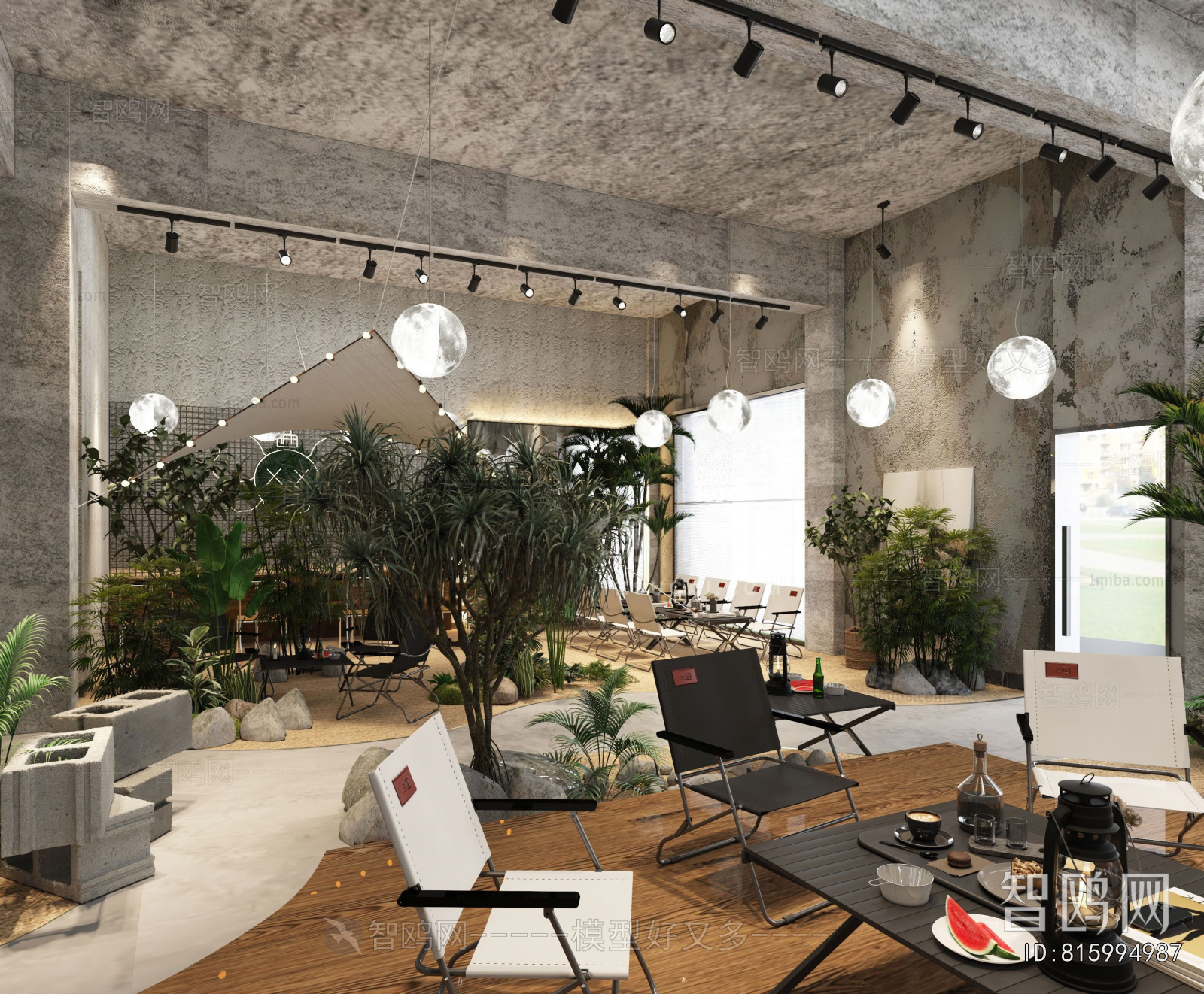 Industrial Style Cafe