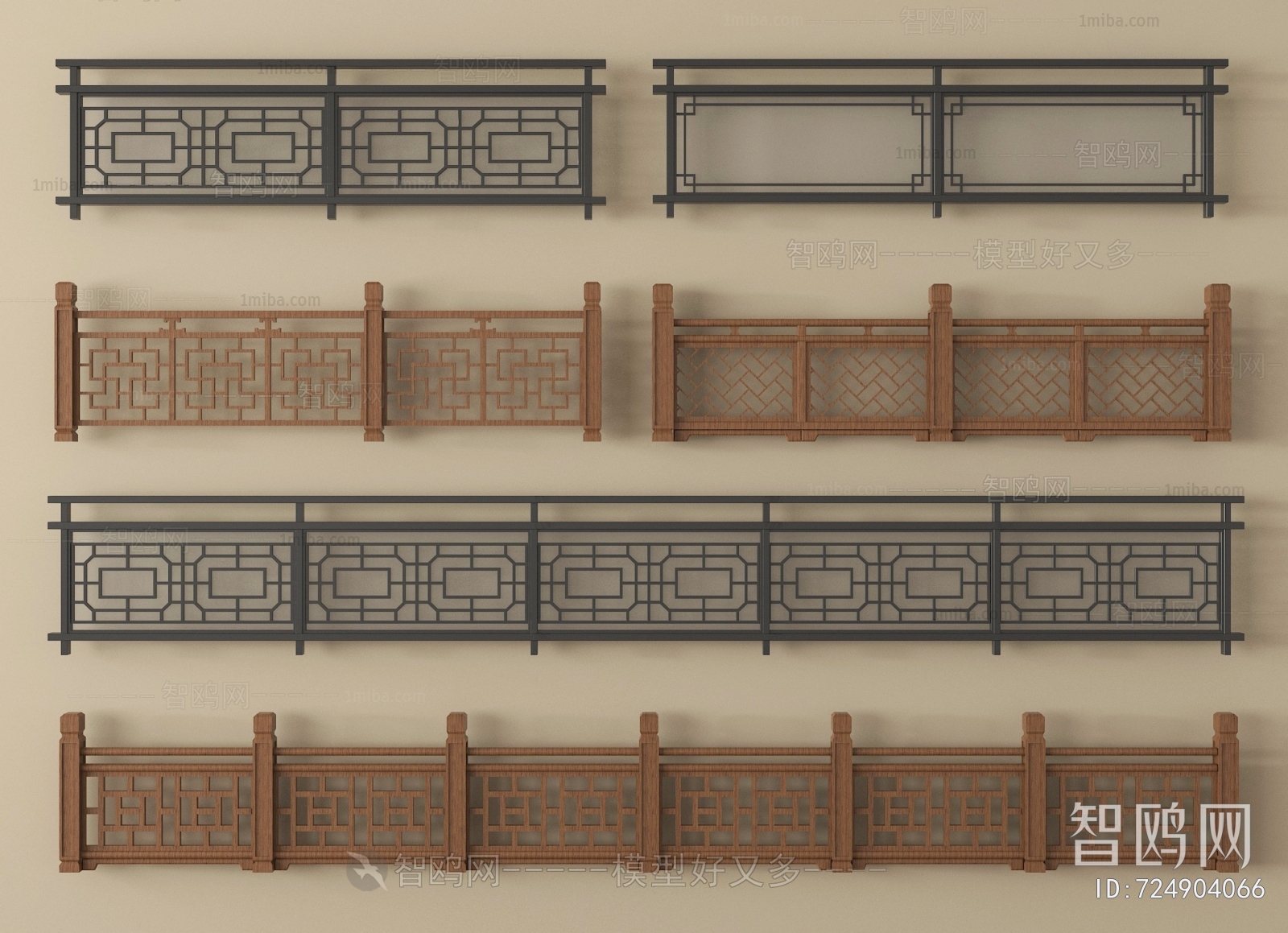 New Chinese Style Guardrail