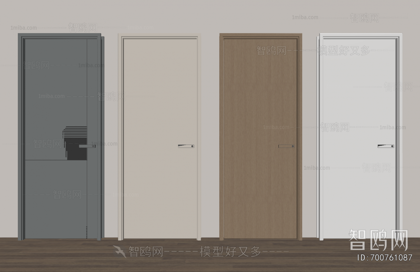 Modern Single Door