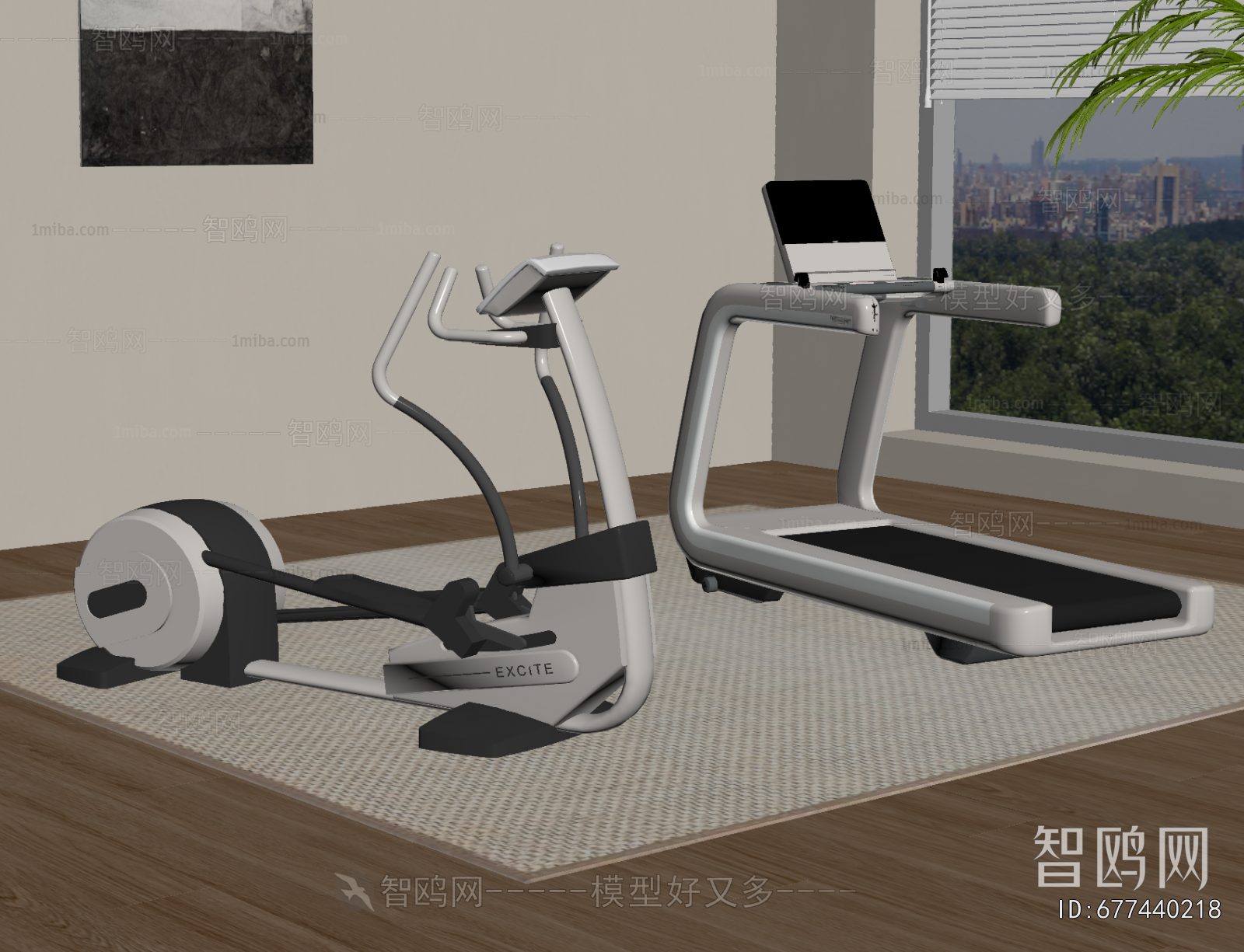Modern Fitness Equipment