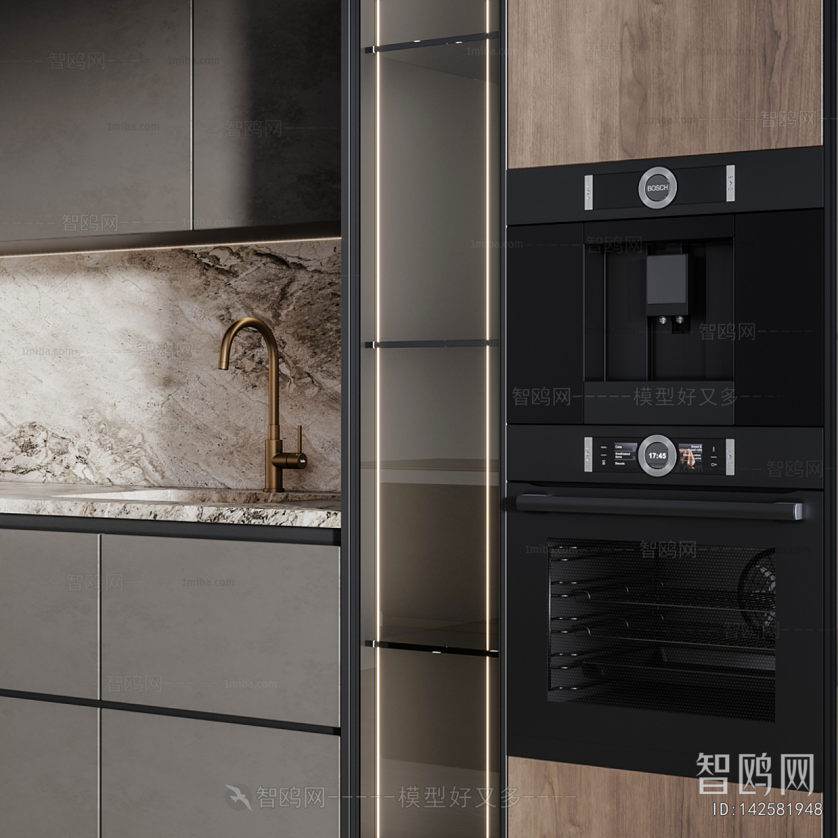 Modern Kitchen Cabinet