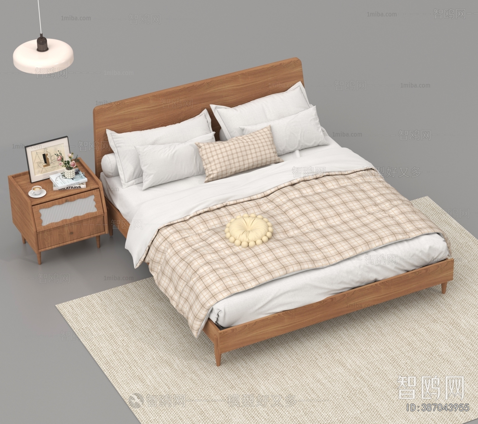 Modern Double Bed