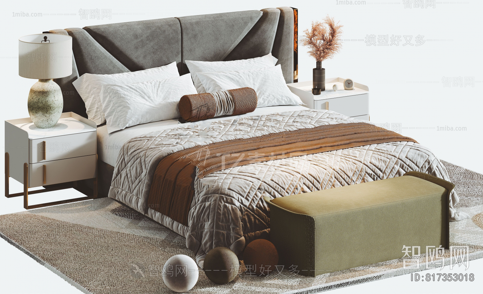 Modern Double Bed