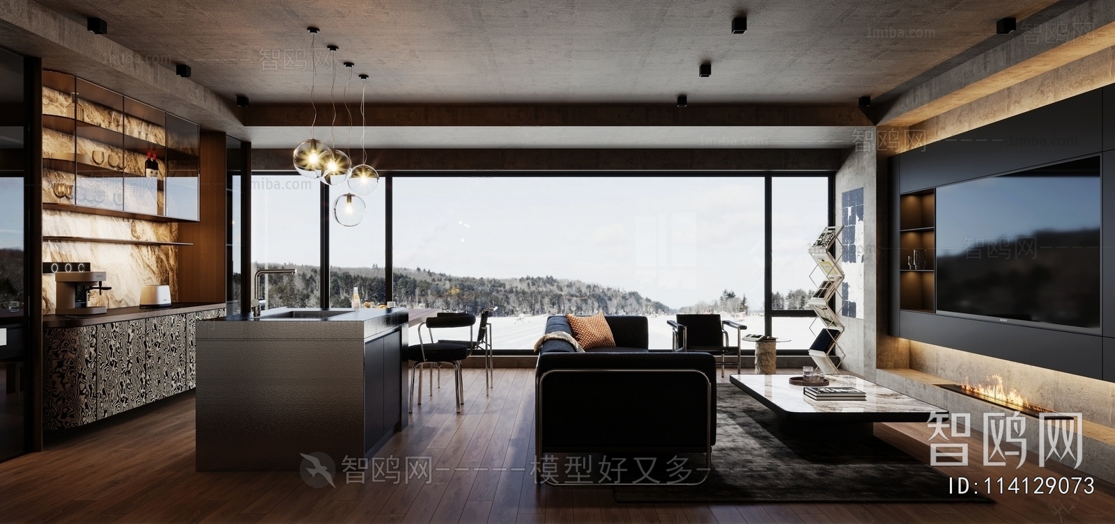 Modern A Living Room