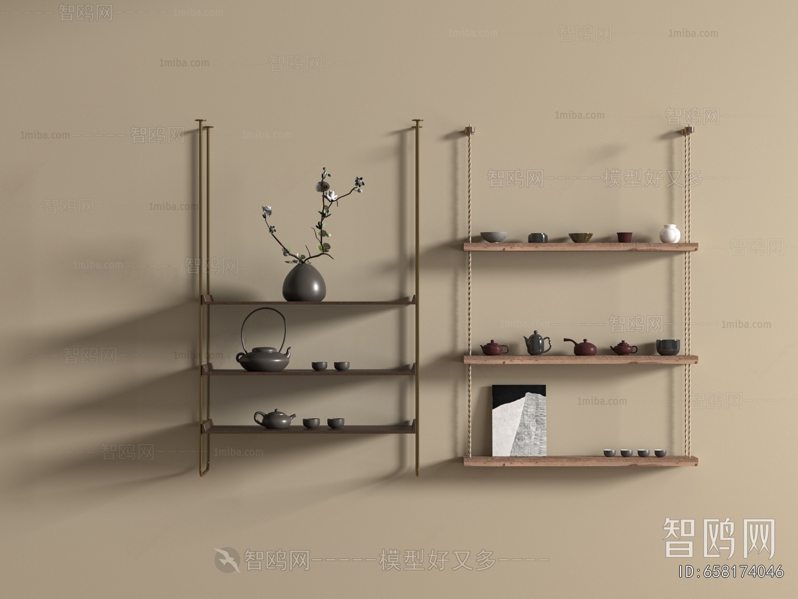 New Chinese Style Shelving