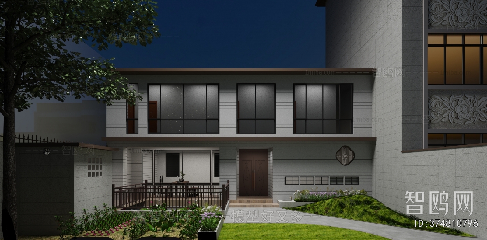 New Chinese Style Detached Villa