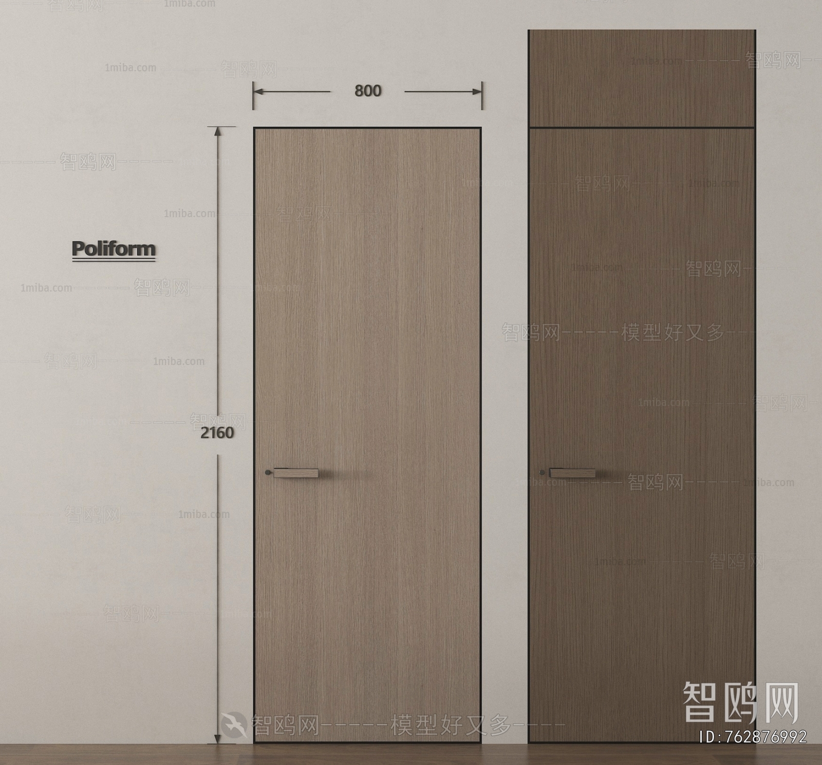 Modern Single Door