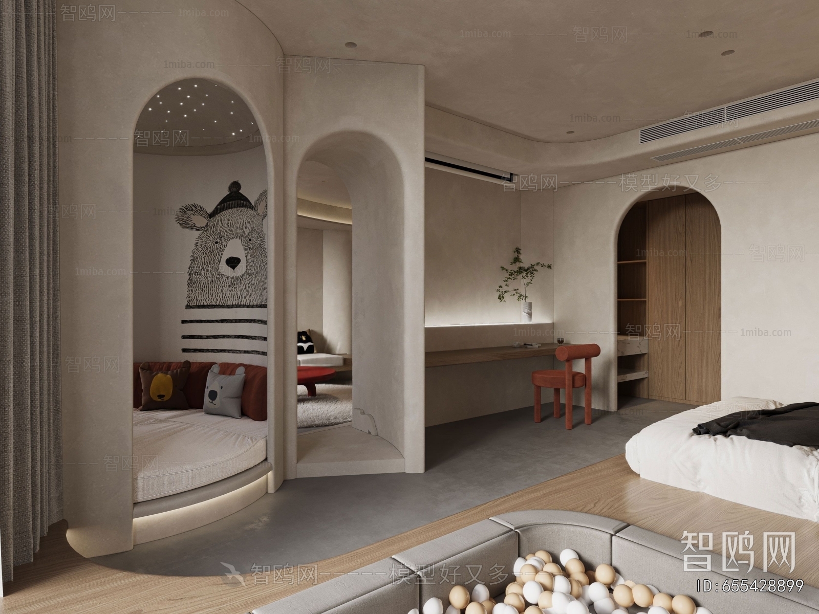 Modern Residential Hostel