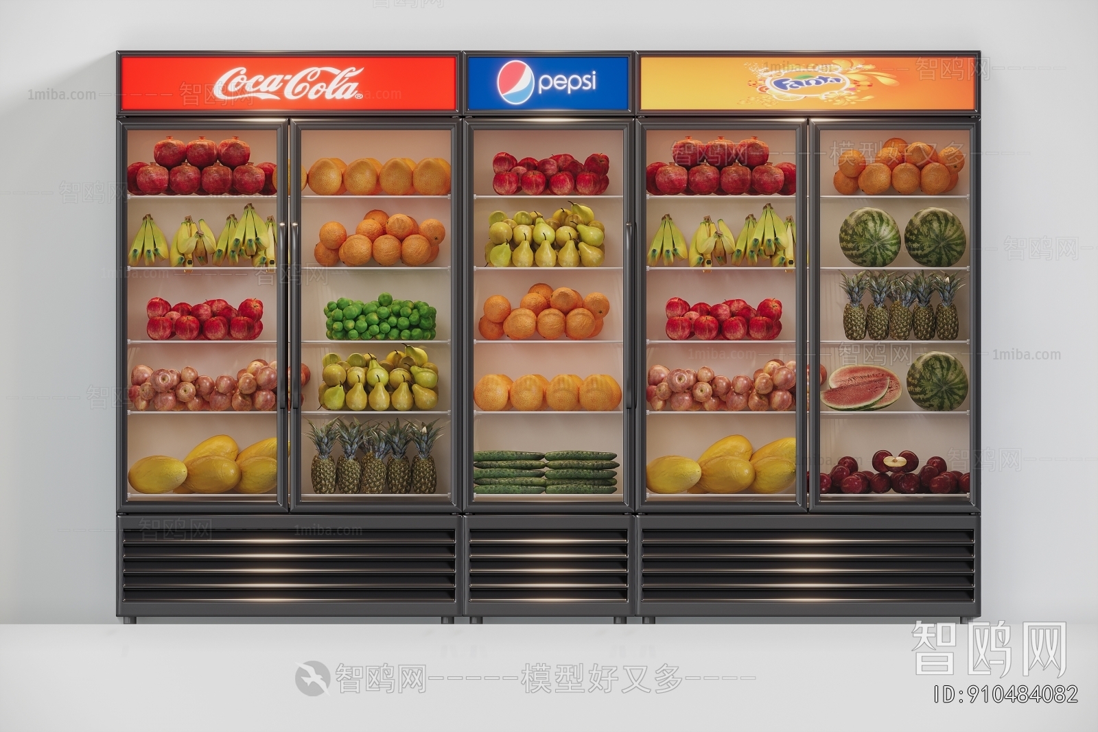 Modern Refrigerator Freezer