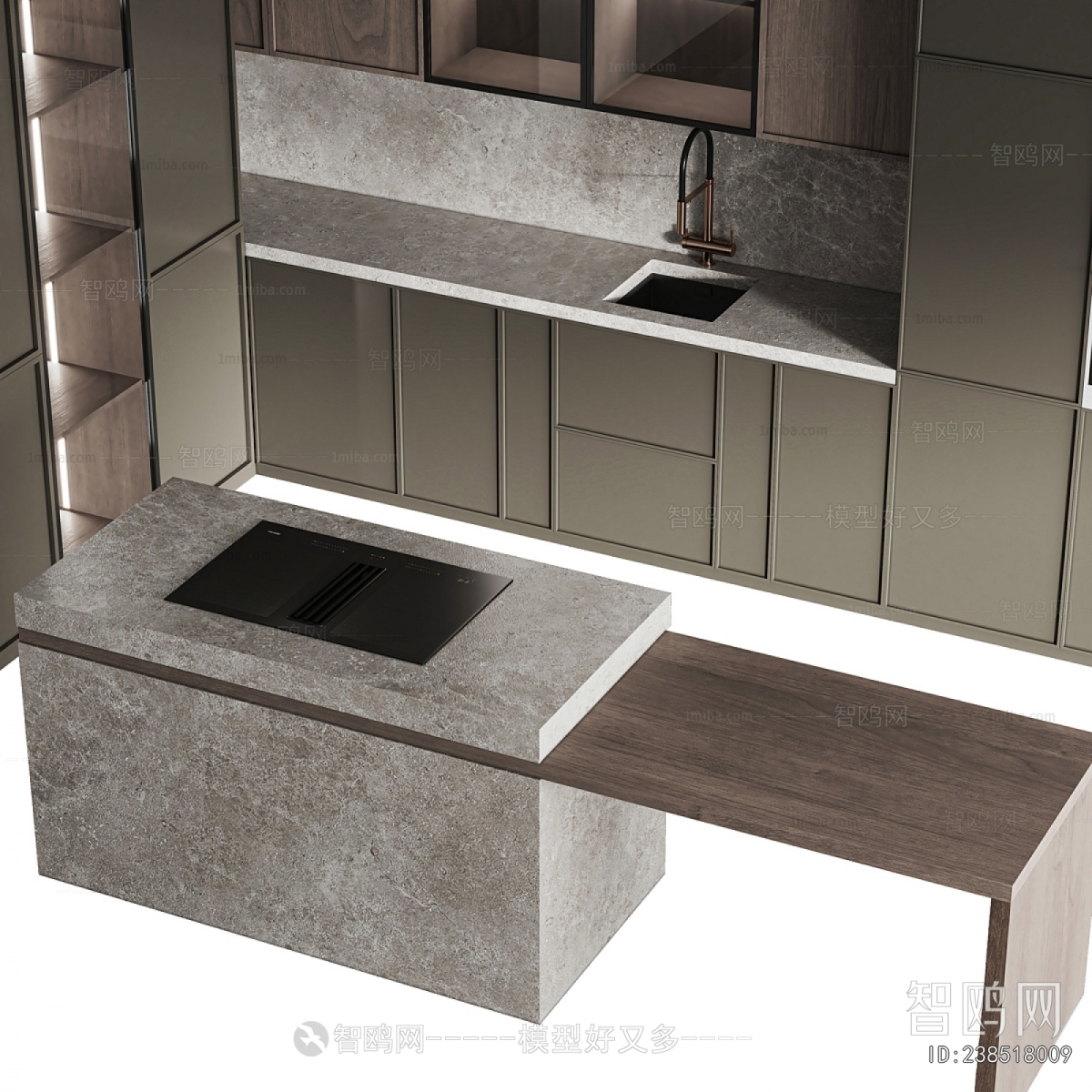 Modern Kitchen Cabinet