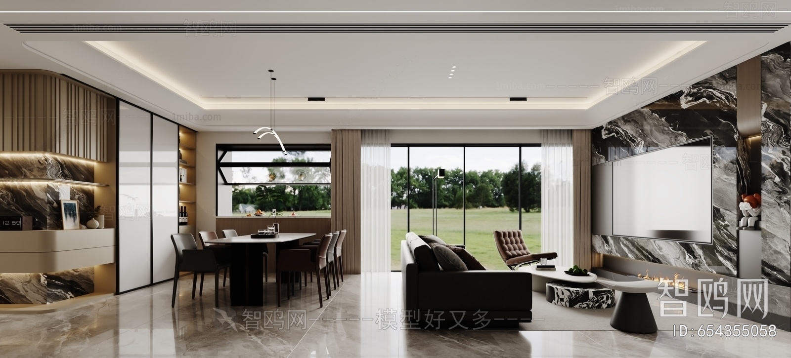 Modern A Living Room