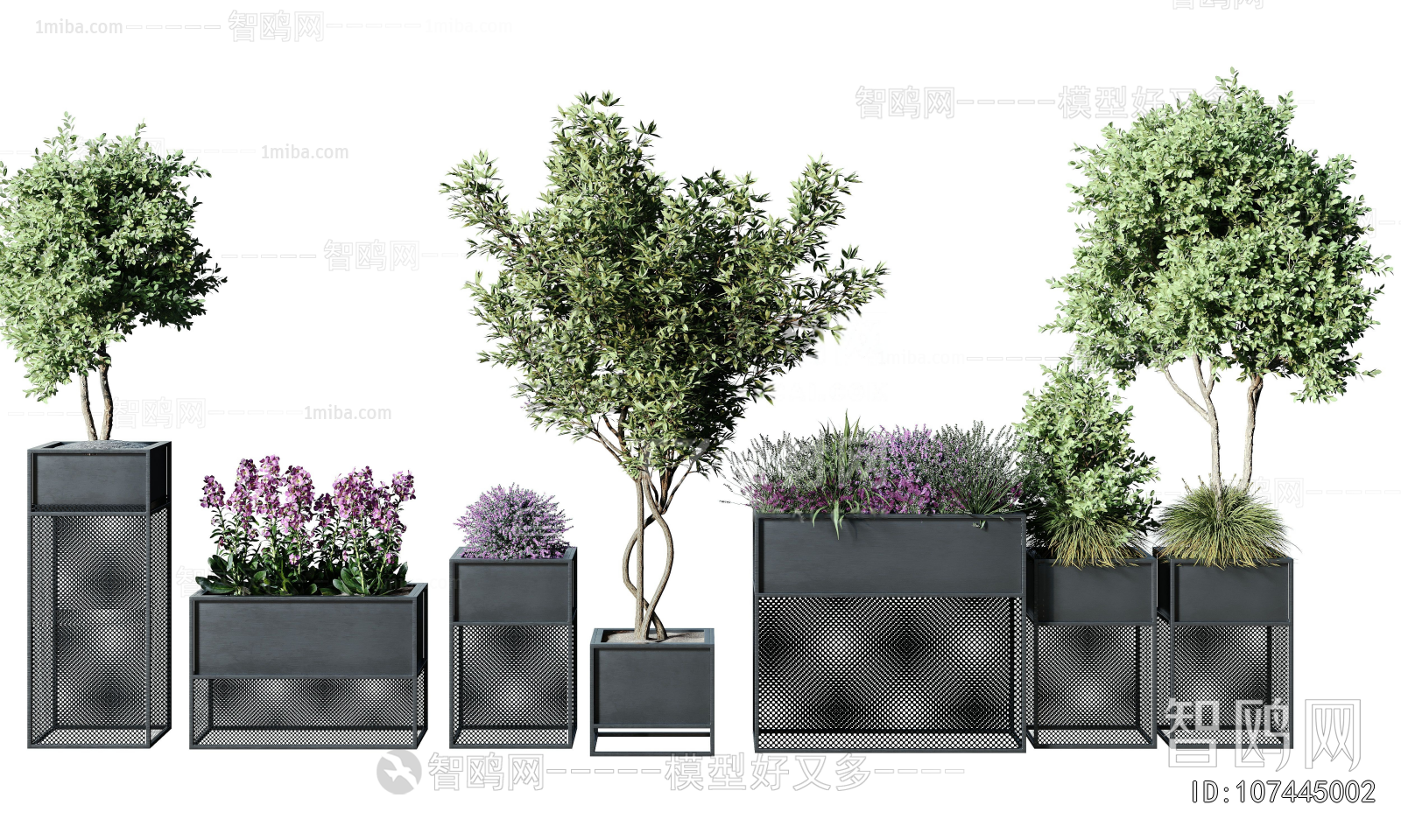 Modern Flower Bed, Flower Bowl, Flower Box