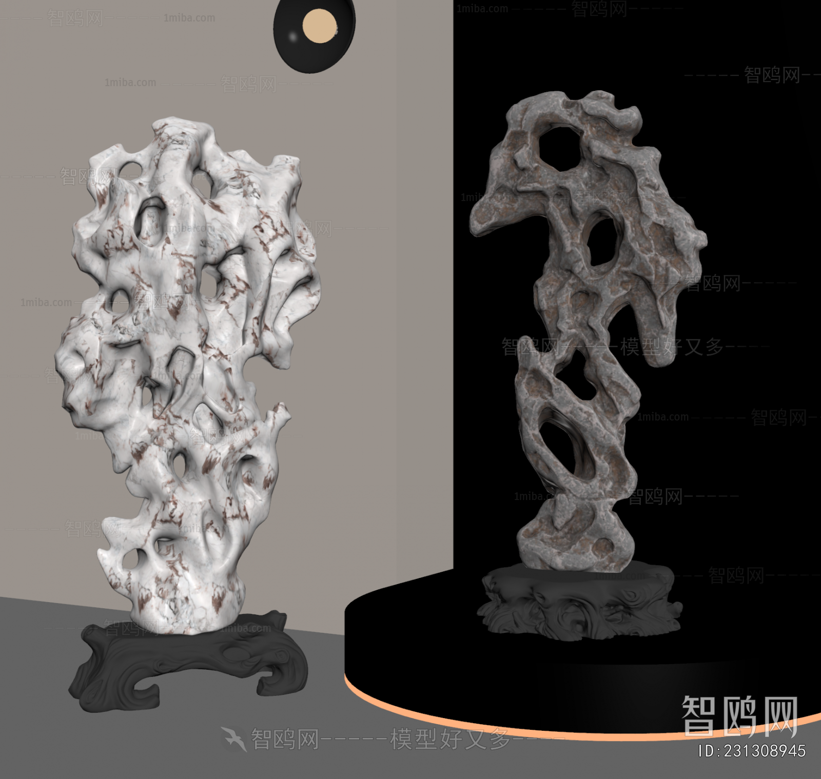 New Chinese Style Stone Carving