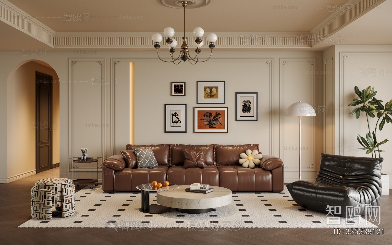 French Style A Living Room