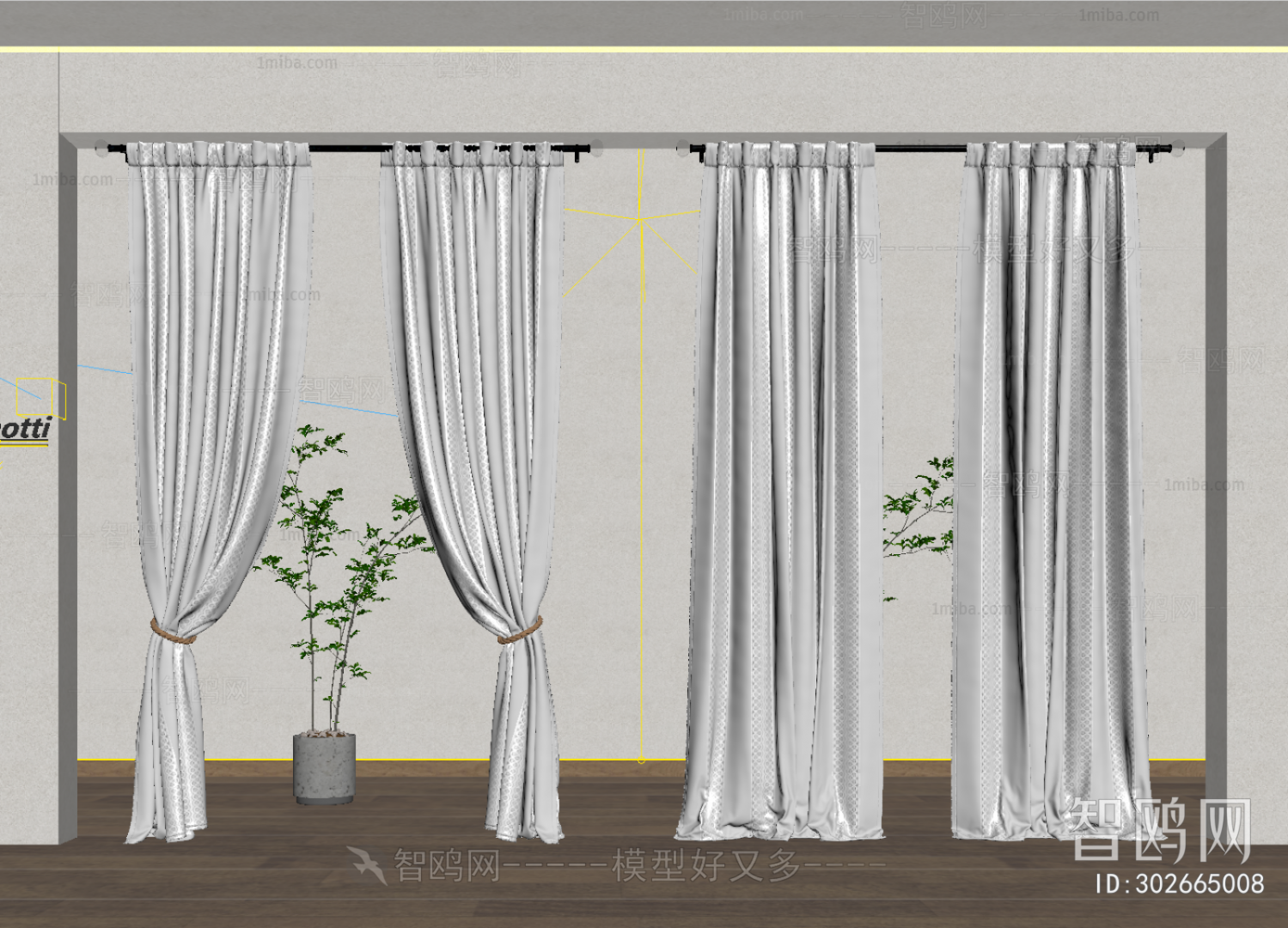 Modern The Curtain