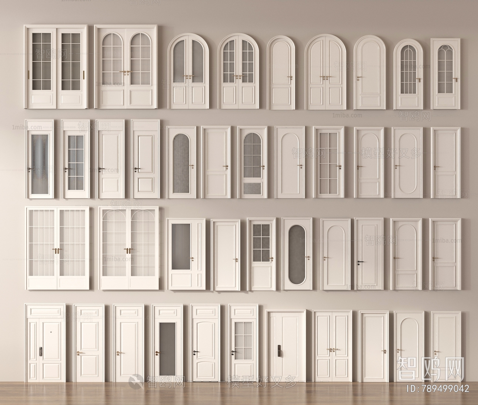 French Style Single Door