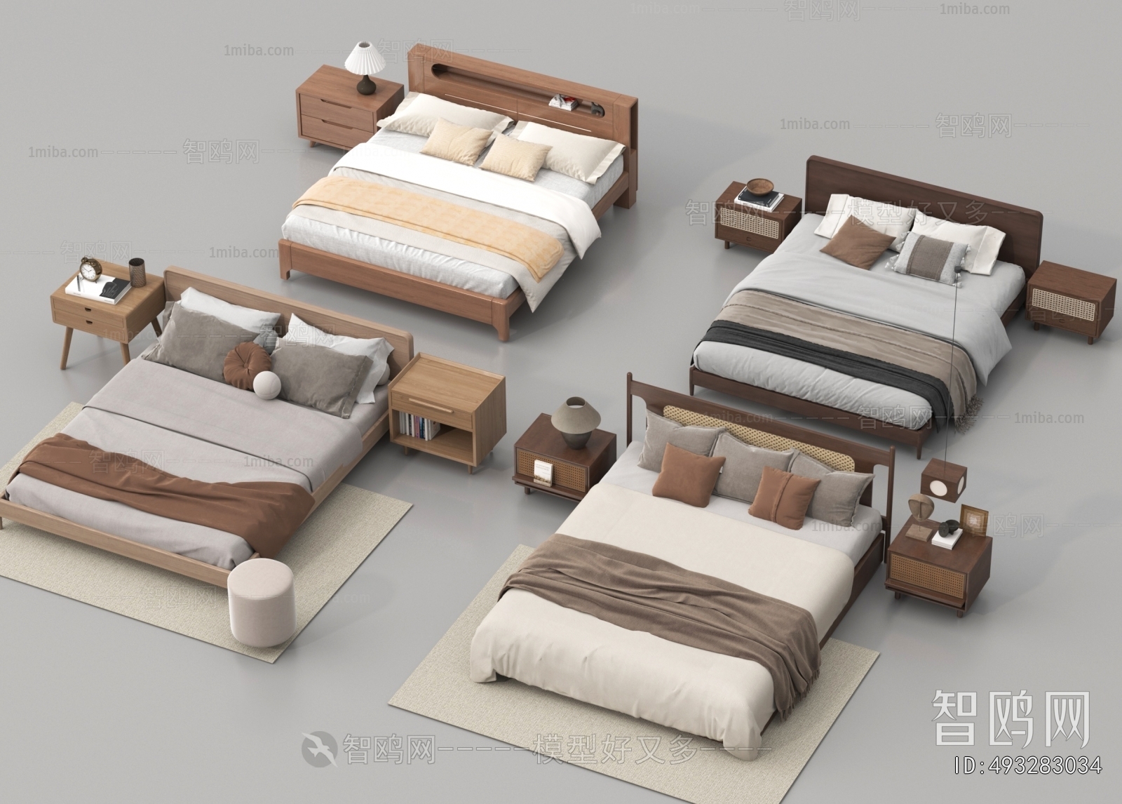 Modern Double Bed