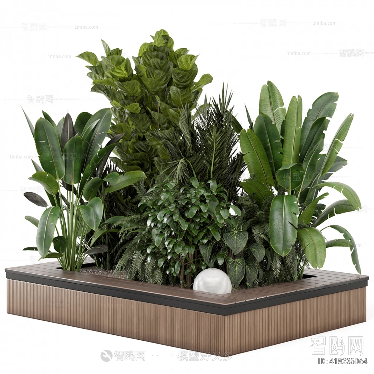 Modern Flower Bed, Flower Bowl, Flower Box