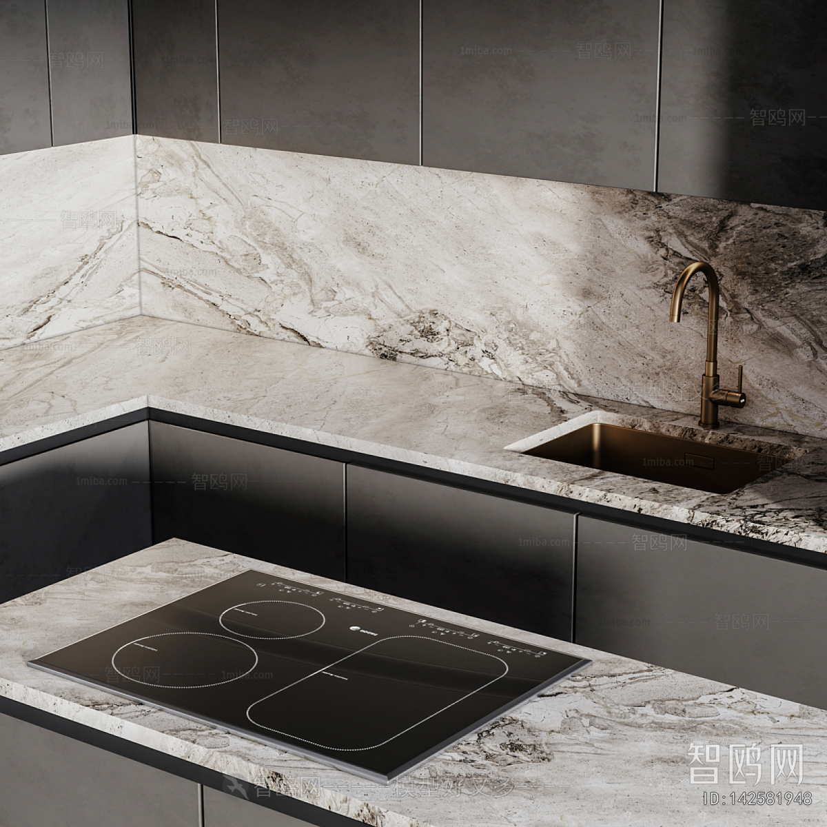 Modern Kitchen Cabinet