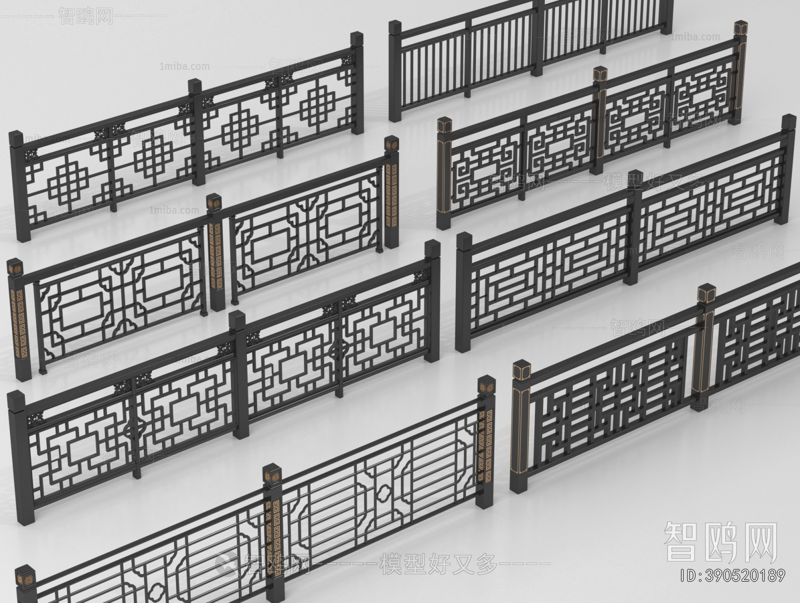 New Chinese Style Guardrail