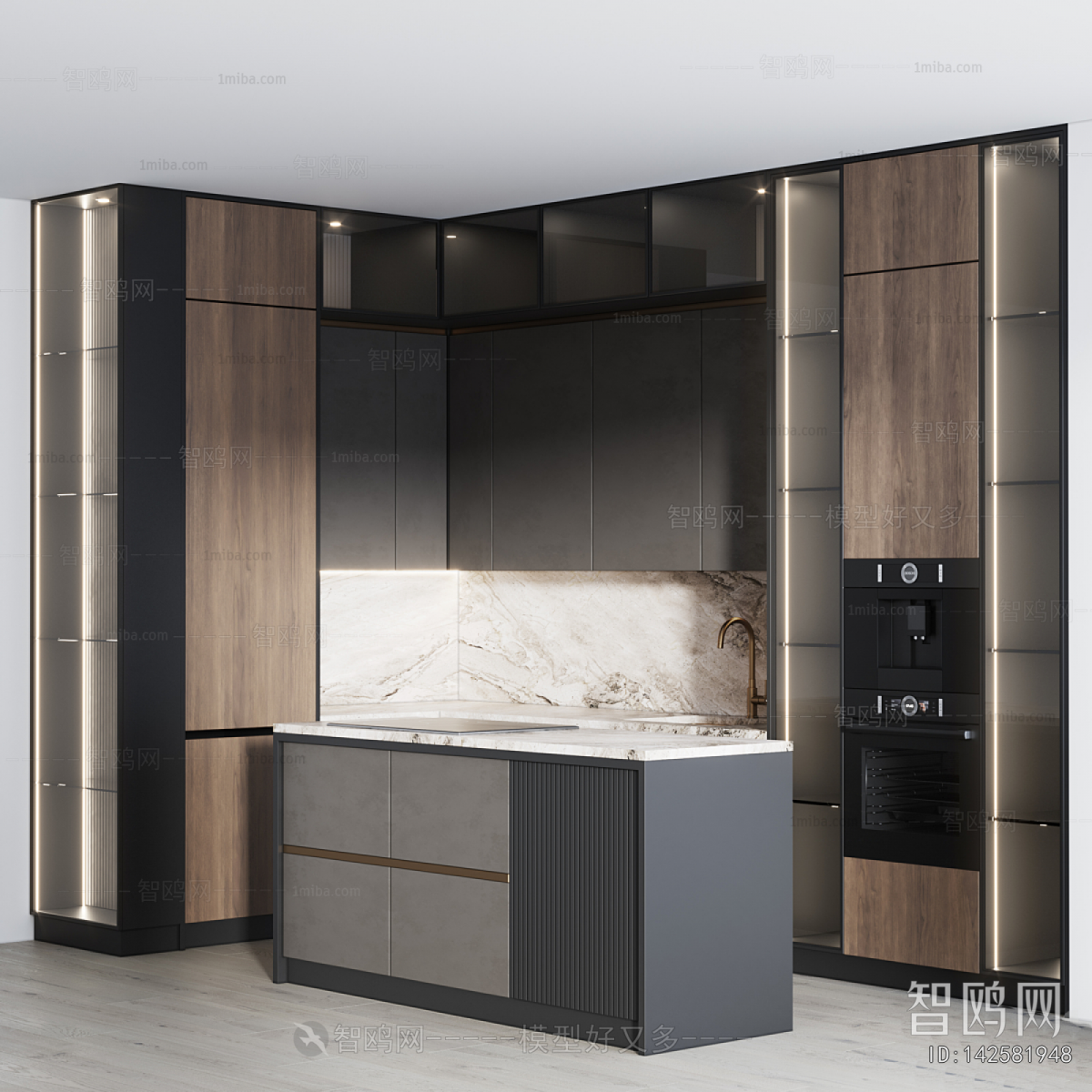 Modern Kitchen Cabinet