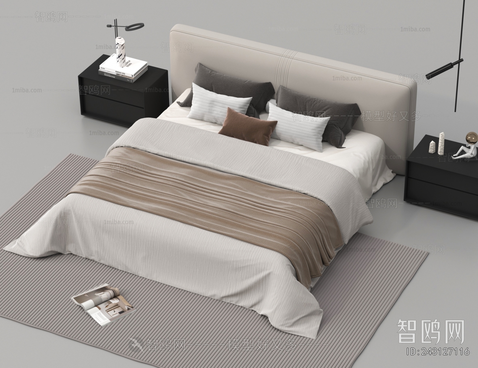 Modern Double Bed