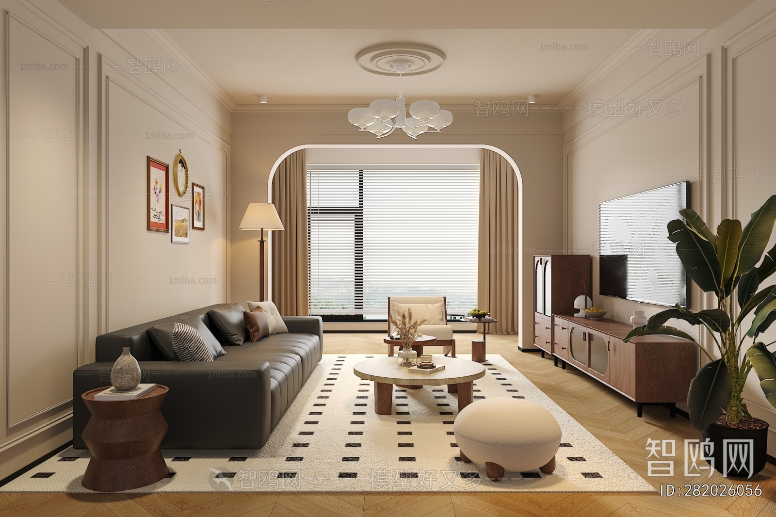 French Style A Living Room