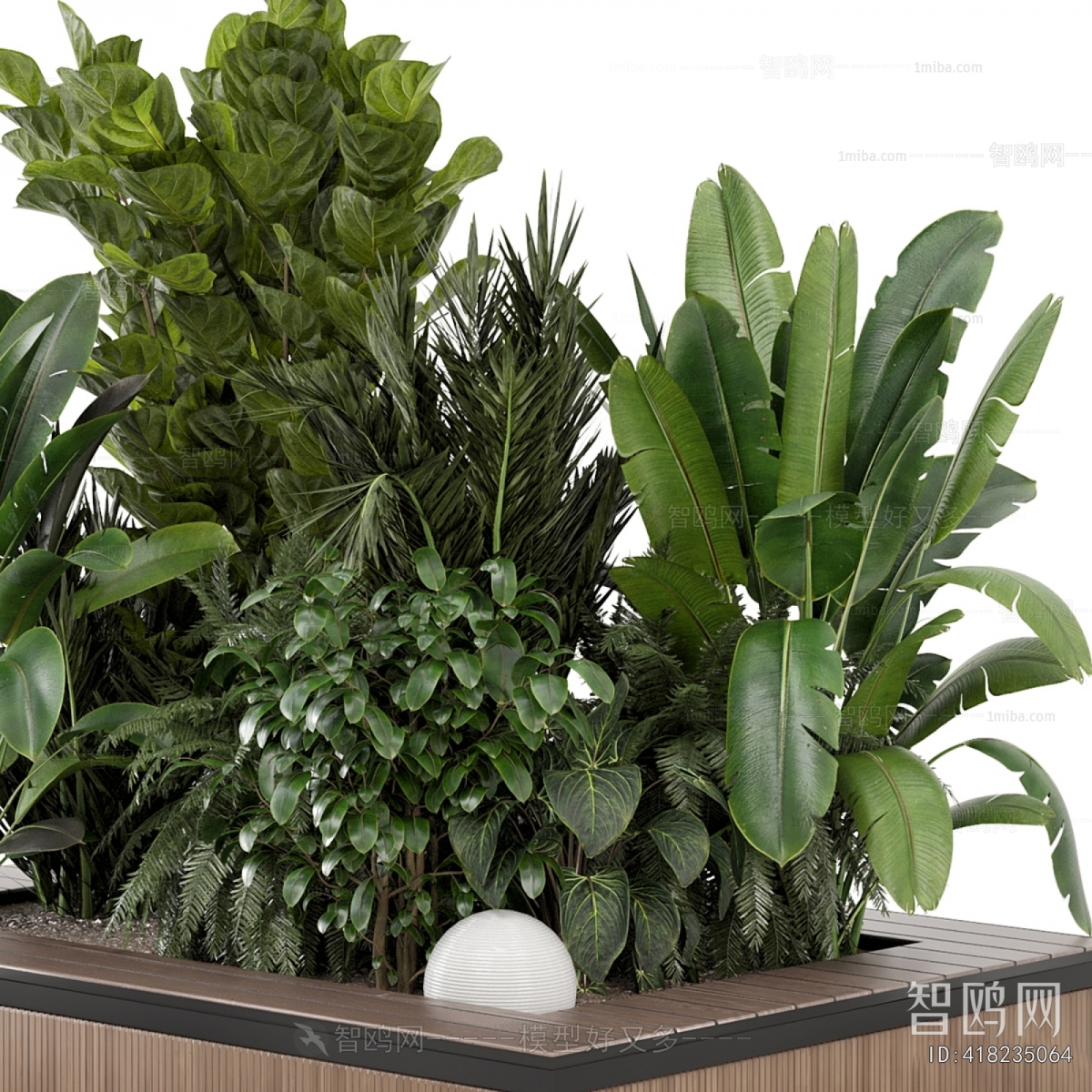 Modern Flower Bed, Flower Bowl, Flower Box