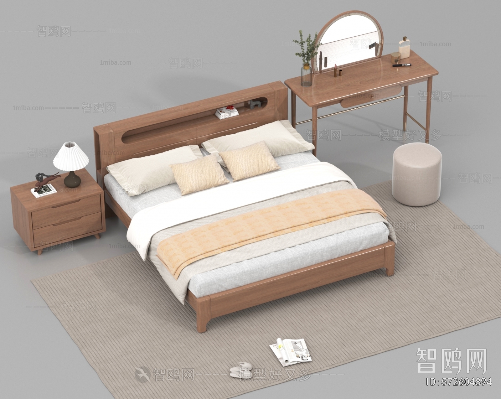 Modern Double Bed