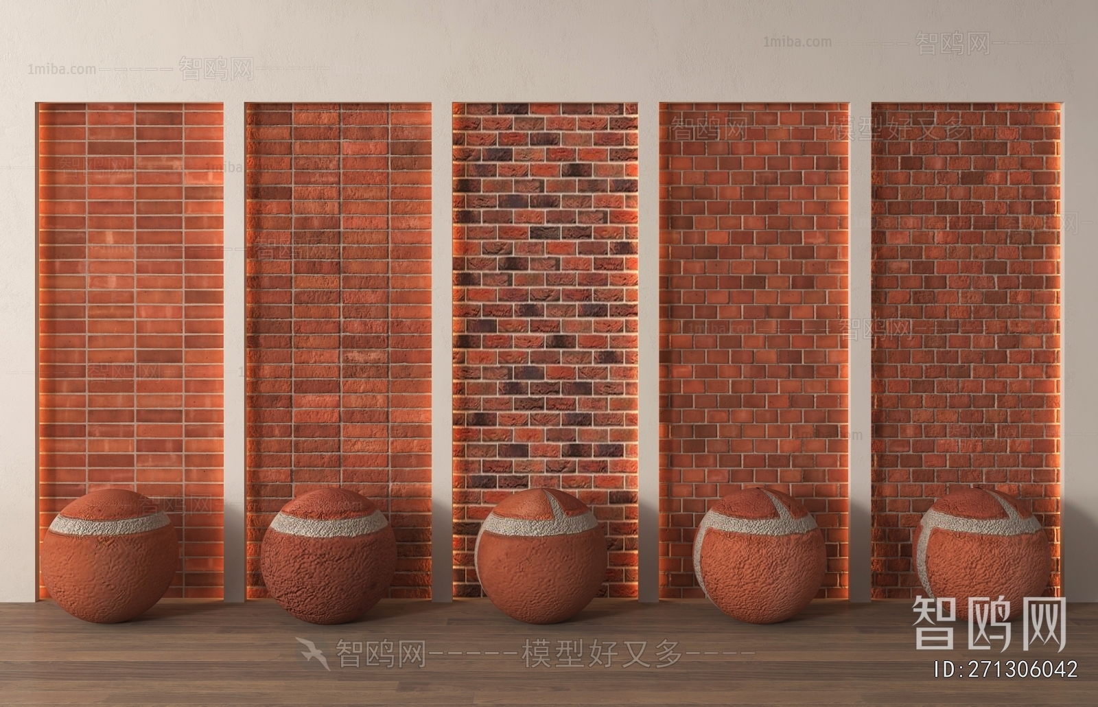 New Chinese Style Wall Facing