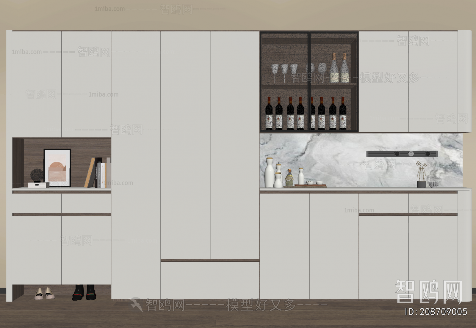Modern Wine Cabinet
