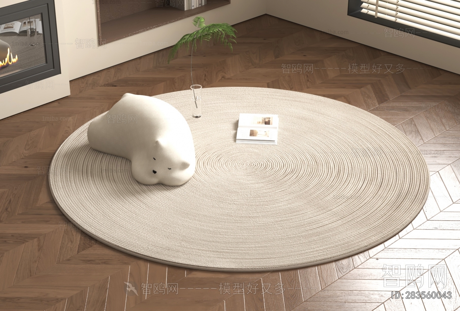 Modern Circular Carpet