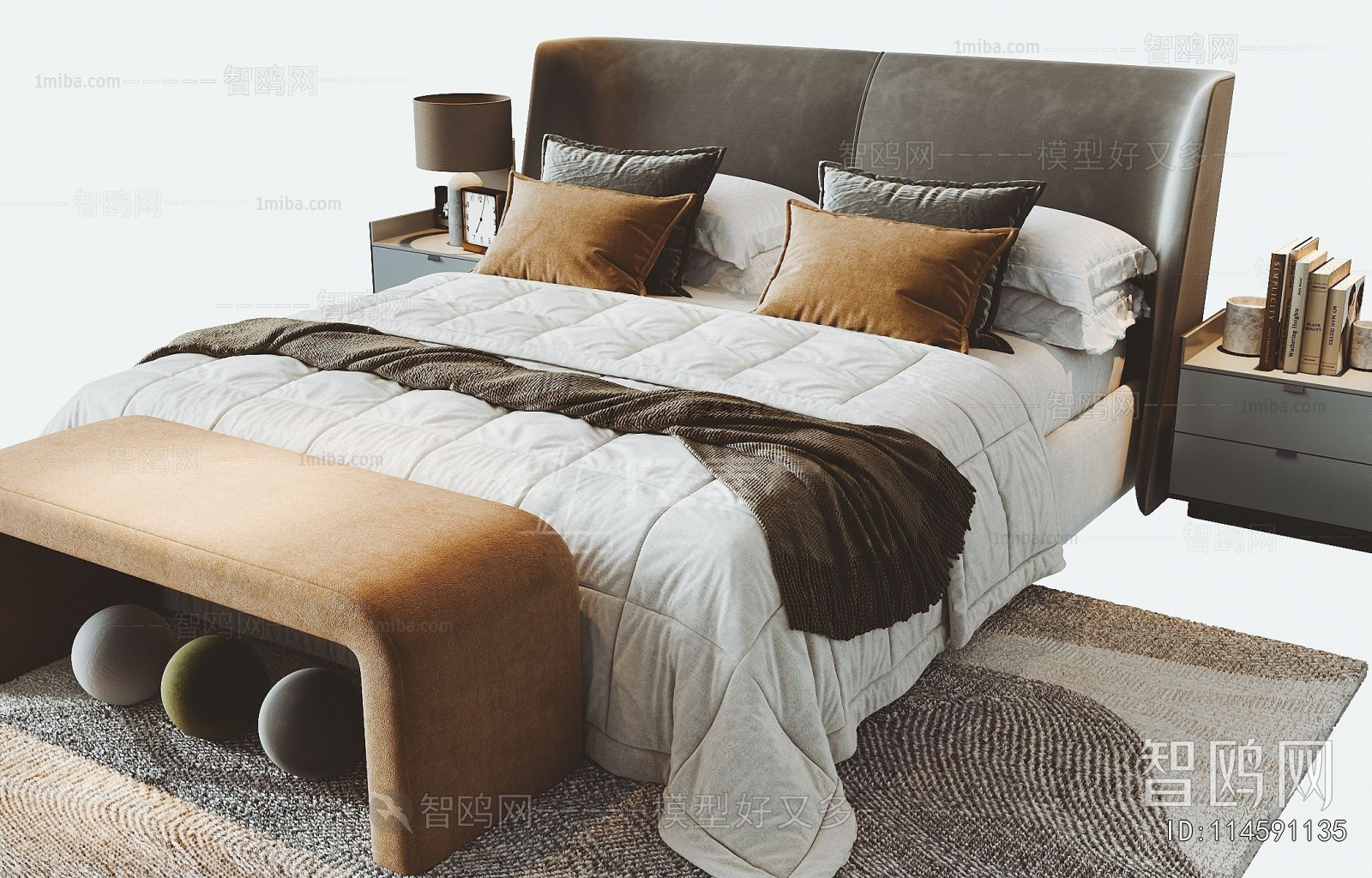 Modern Double Bed