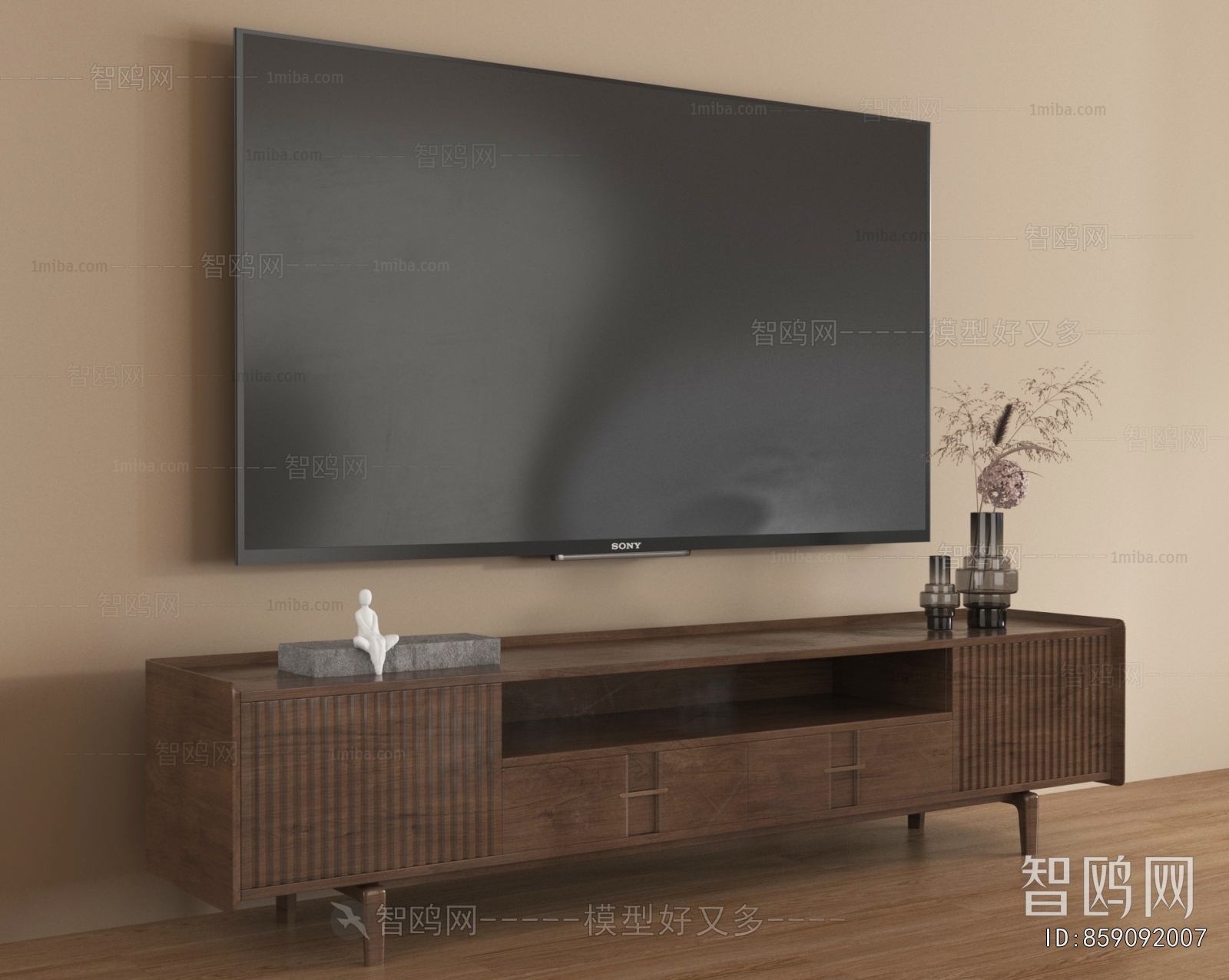New Chinese Style TV Cabinet