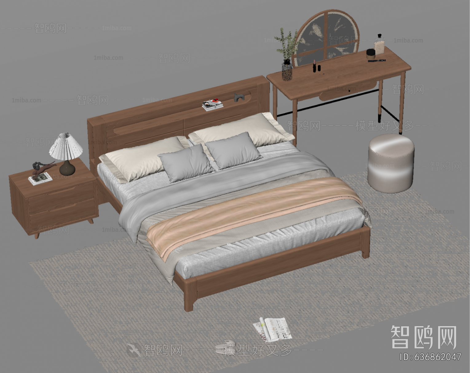 Modern Double Bed