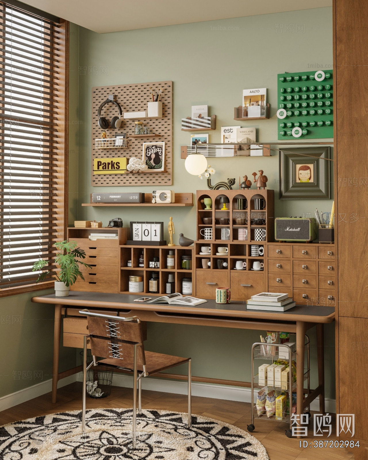 Modern Computer Desk And Chair