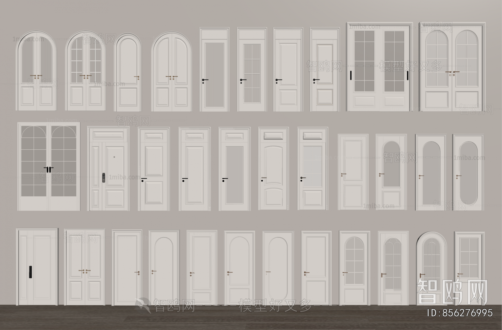 French Style Single Door