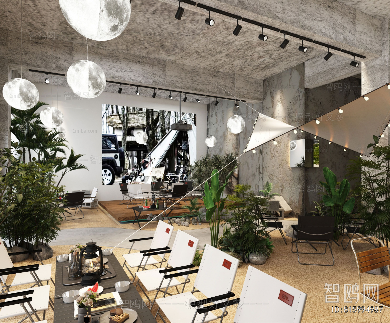Industrial Style Cafe
