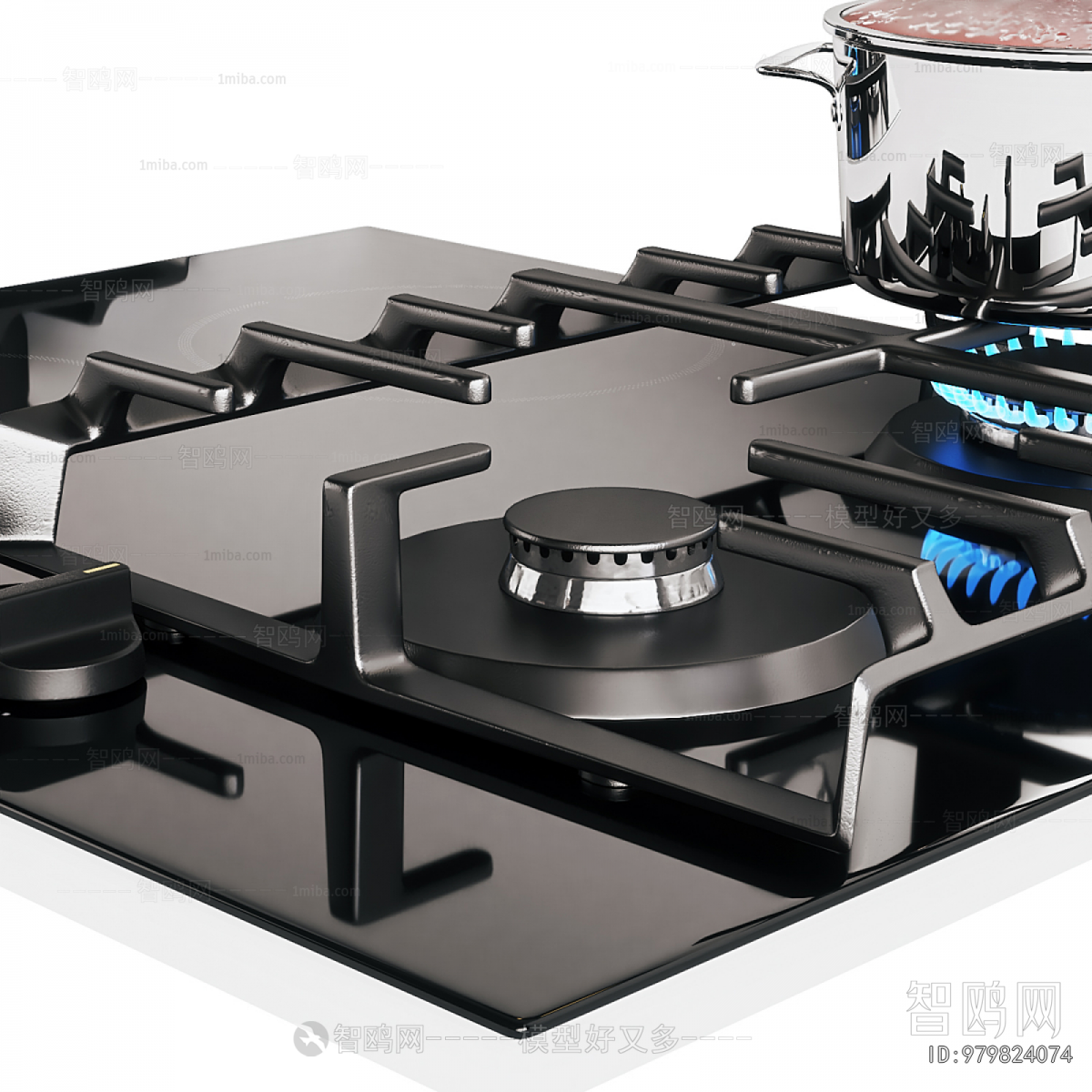 Modern Kitchen Electric Gas Range