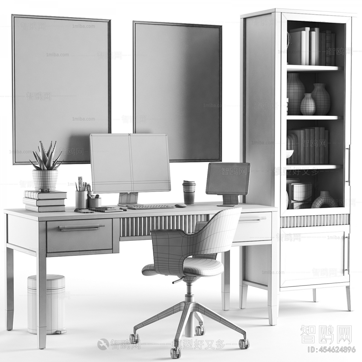 Modern Office Desk And Chair
