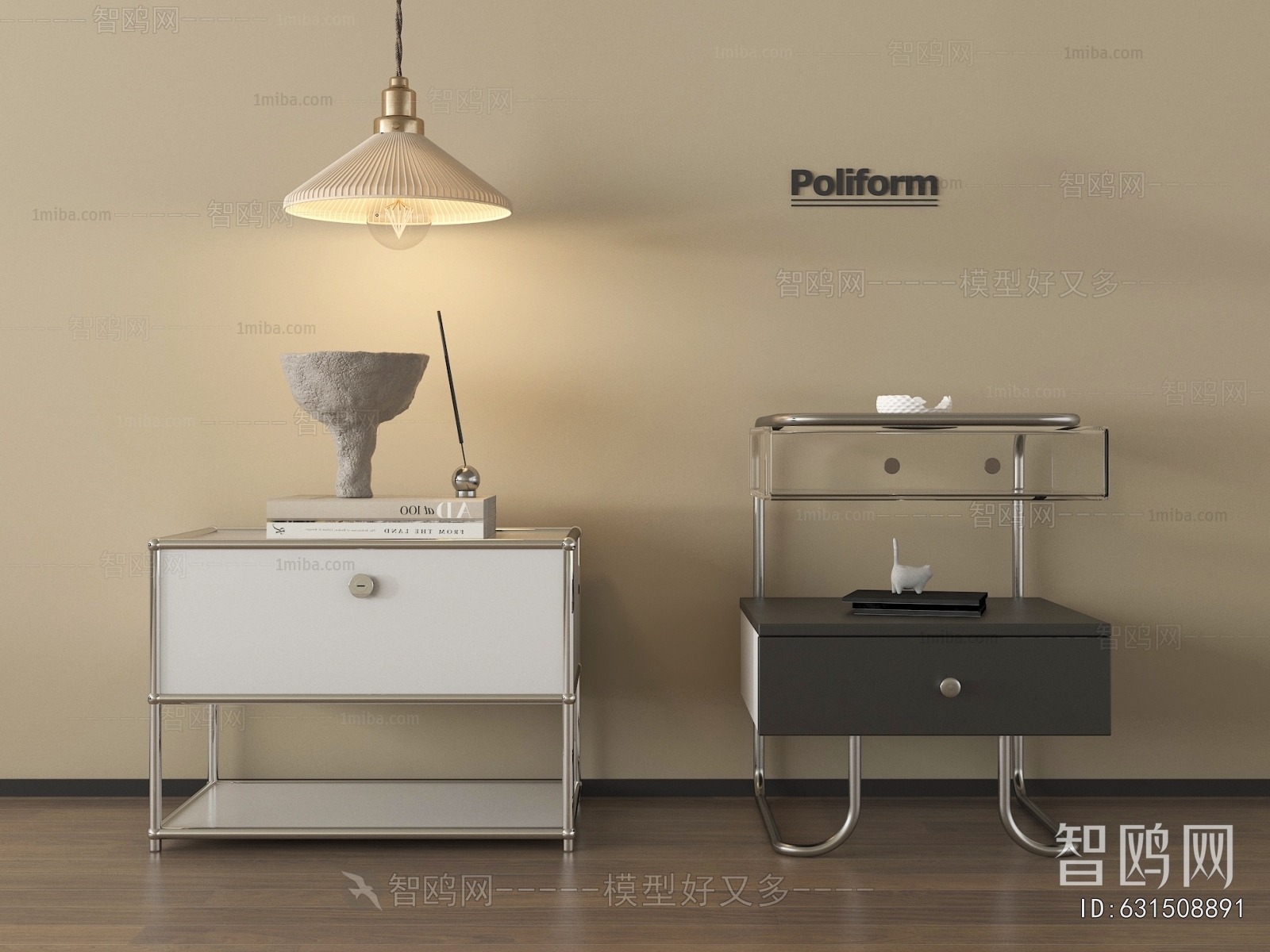 Modern Bedside Cupboard