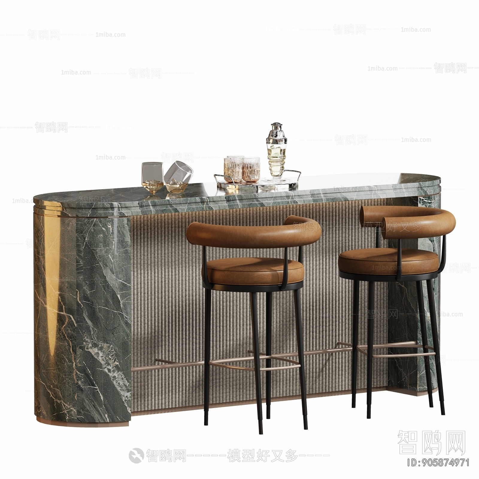 Modern Counter Bar
