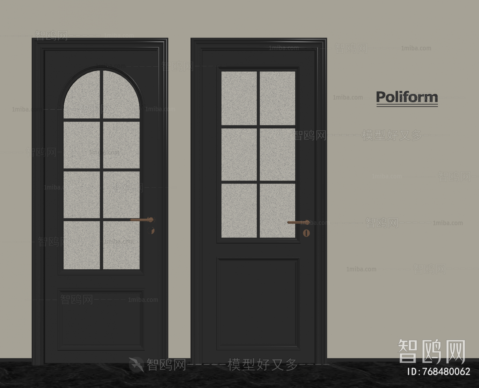 French Style Single Door