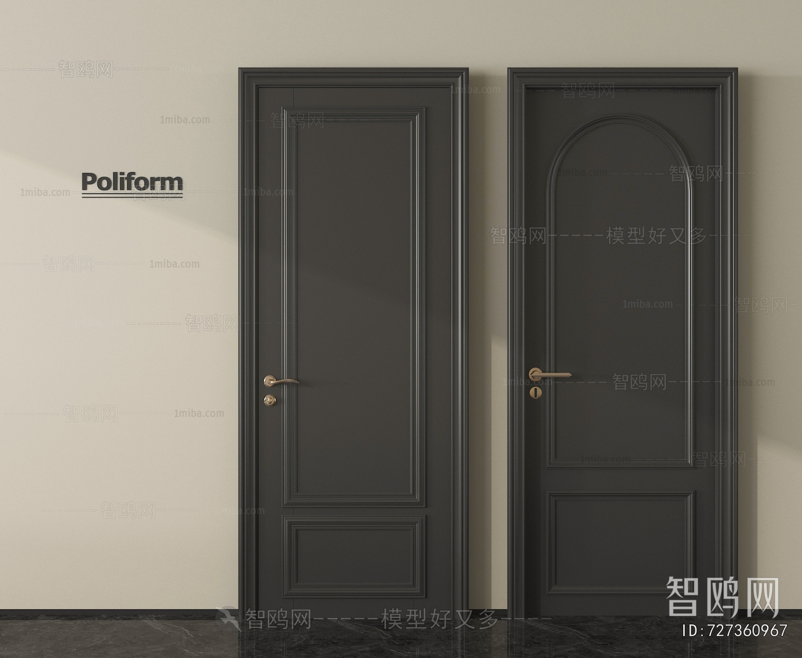 French Style Single Door