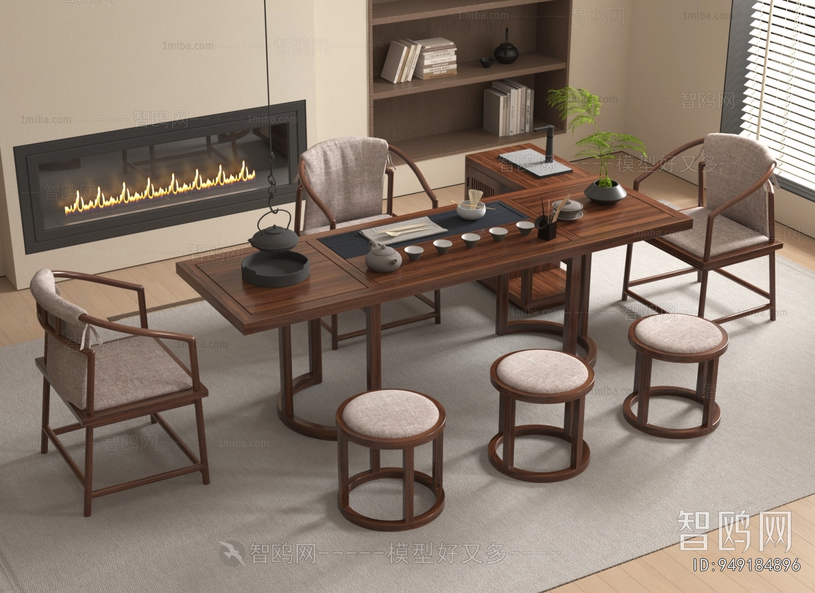 New Chinese Style Tea Tables And Chairs